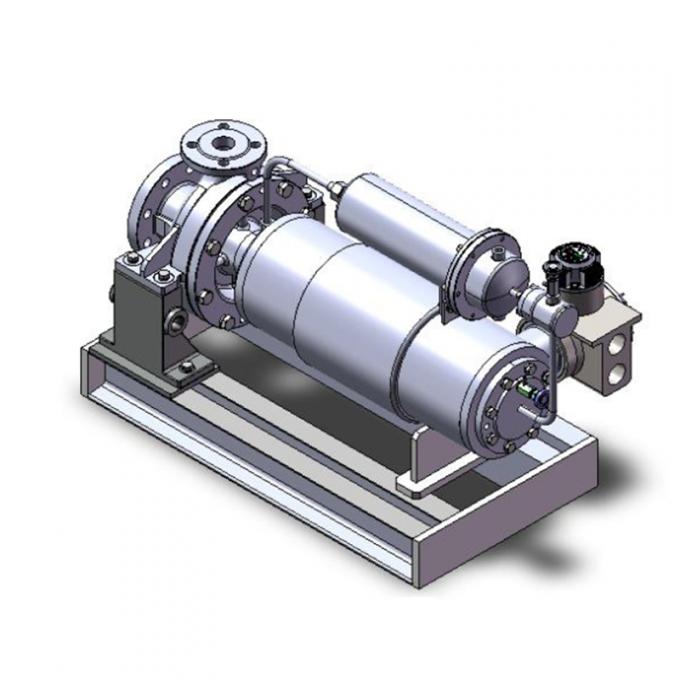 Bomba de motor em lata para tratamento químico de águas residuais 4